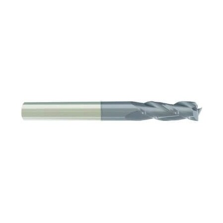 Morse Single End Mill, Center Cutting Regular Length, Series 5941T, 332 Cutter Dia, 112 Overall Leng 92969